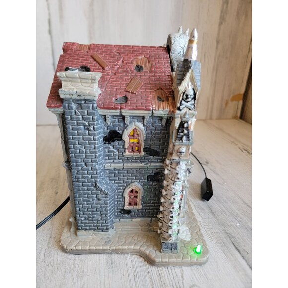 Lemax Doctor Pins & Needles AS IS spooky town Halloween Village accessory - Picture 8 of 15